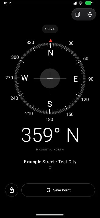 Compass — 循着自己的方向。